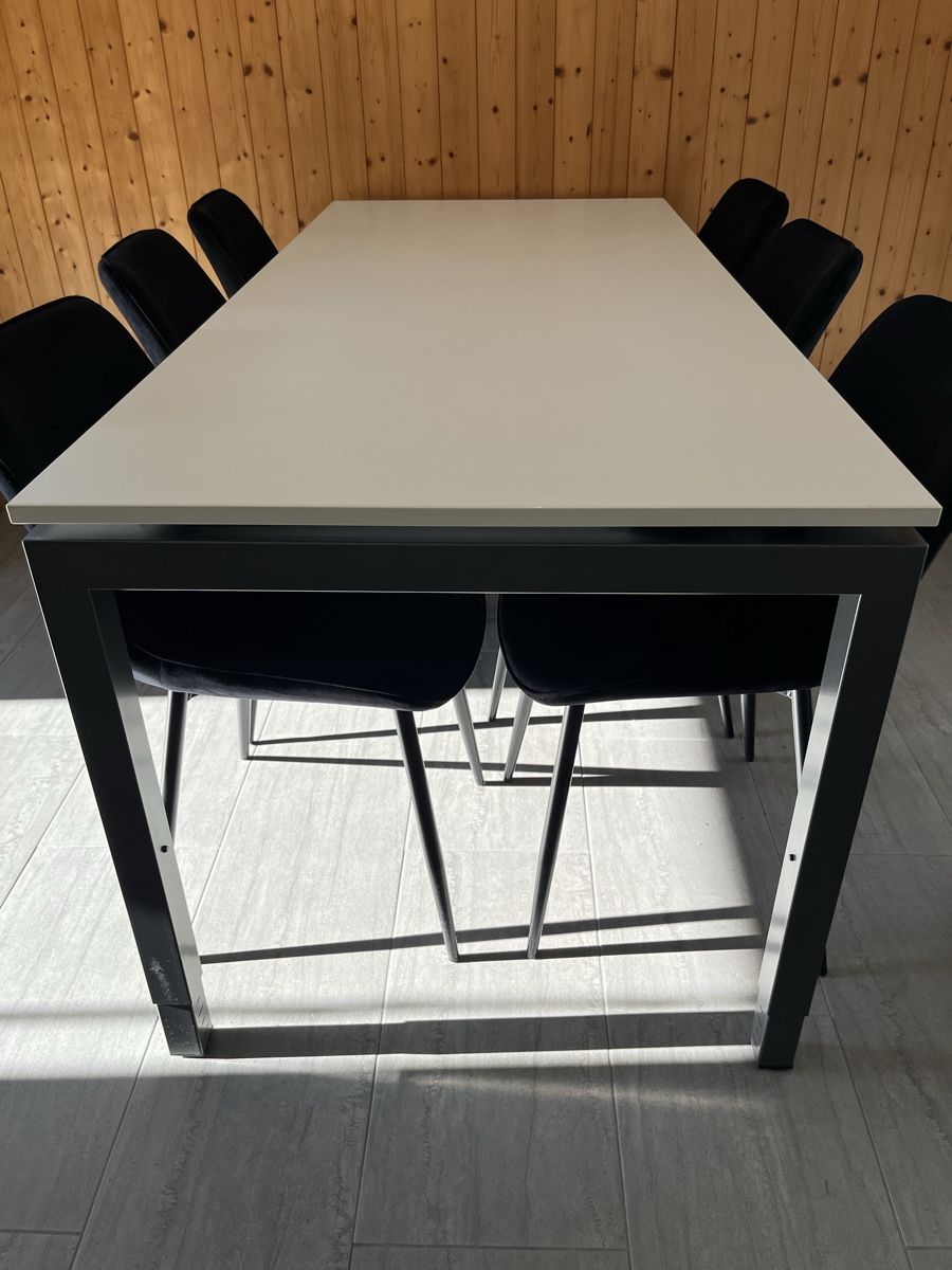 Scrivanie: Bürotisch Grau/Antrazit – Nuovo (secondo la descrizione) da Niederwil AG venduto da Debi_01