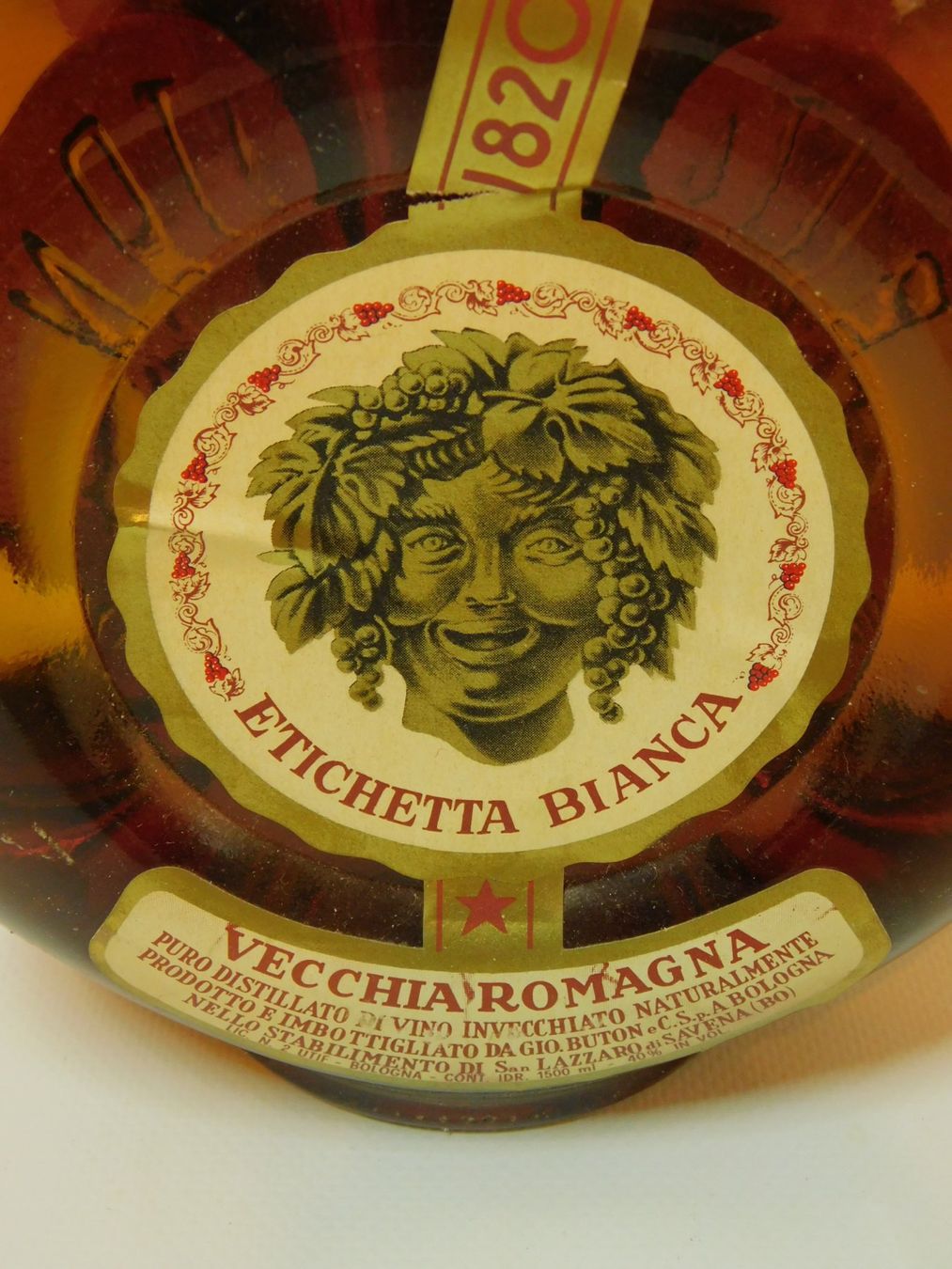 Spirituosen: Brandy Vecchia Romagna etichetta bianca 1970er – Neu (gemäss Beschreibung) aus Emmenbrücke von Neverlaand-22 1