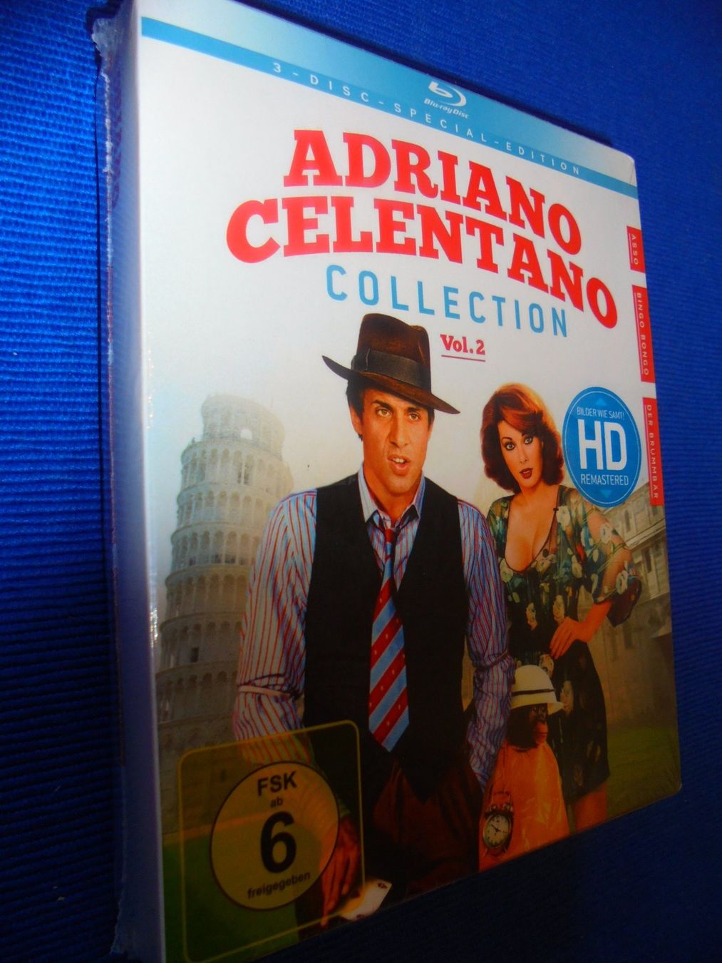 Alle DVDs: Adriano Celentano Box / blu-ray / 3 DISC HD – Neu und originalverpackt aus Wattenwil von Firebird1 6