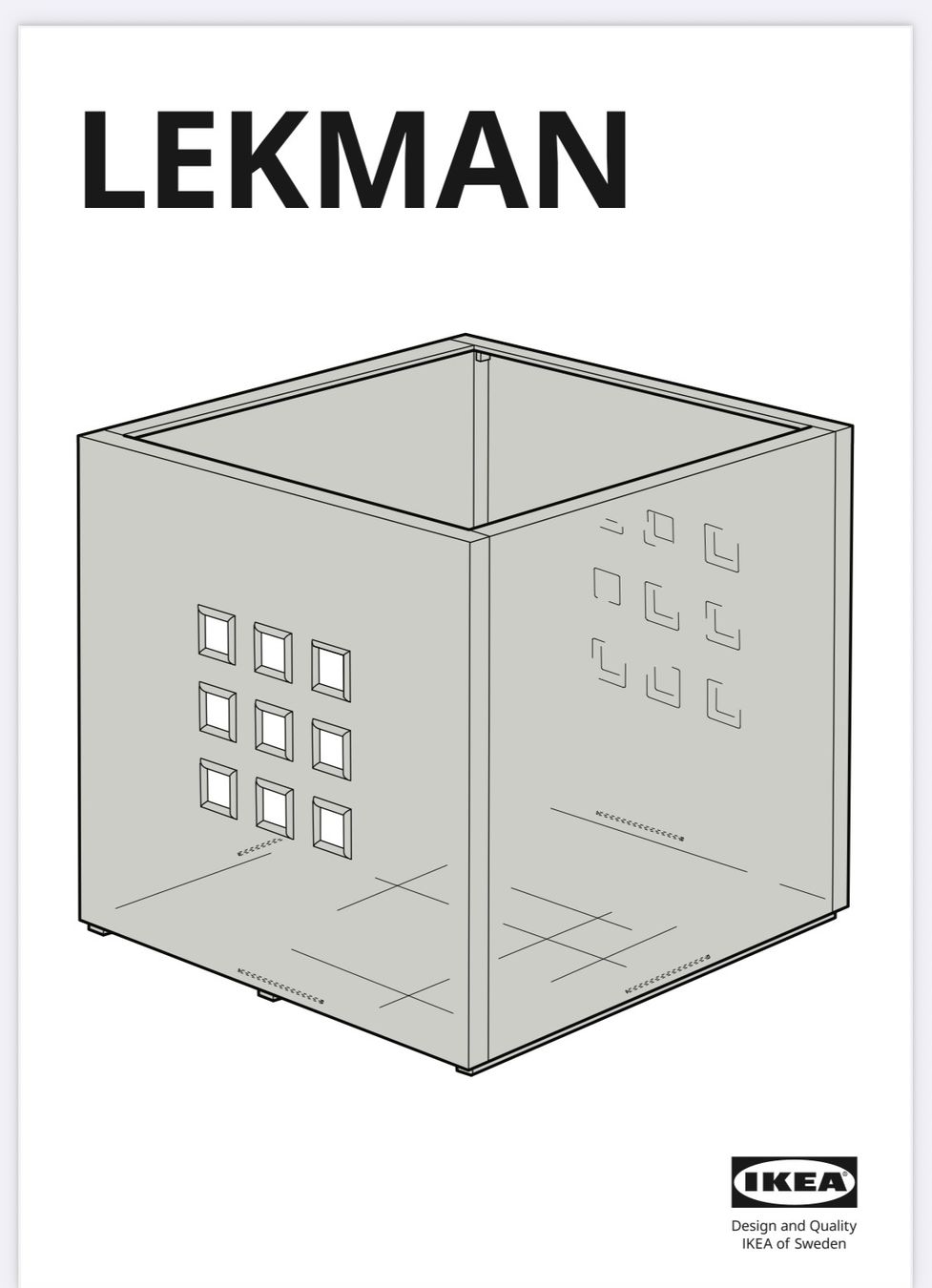 Ikea Sistemi di archiviazione: IKEA Box LEKMAN rot (mit rotem Boden) – Usato da Winterthur venduto da amapola 6