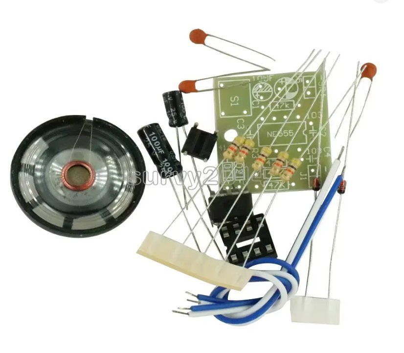 Bausatz: Pulsierendes LED Herz (blau) Löten DIY Elektronik Bausatz: Pulsierendes LED Herz (blau) Löten DIY Elektronik