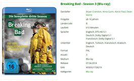 Breaking Bad - Season 3 (Blu-ray)
