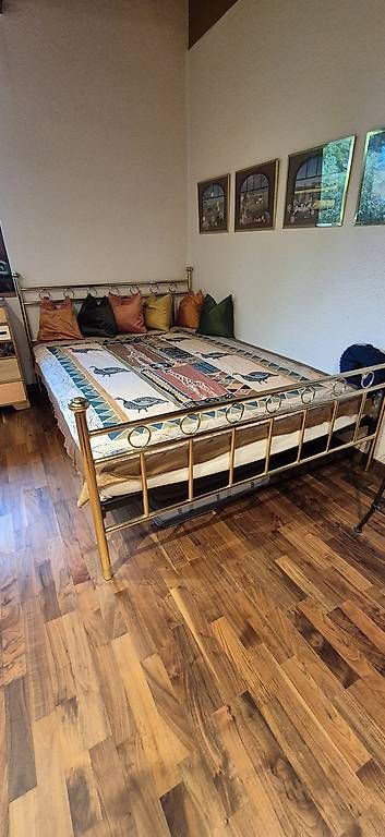 Letti: Doppelbett Messing 140 x 200cm – Usato da Winkel venduto da and_8ylb