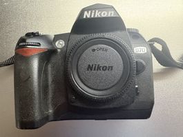 Nikon D70 DSLR Gehäuse / Body, 6.1 MP