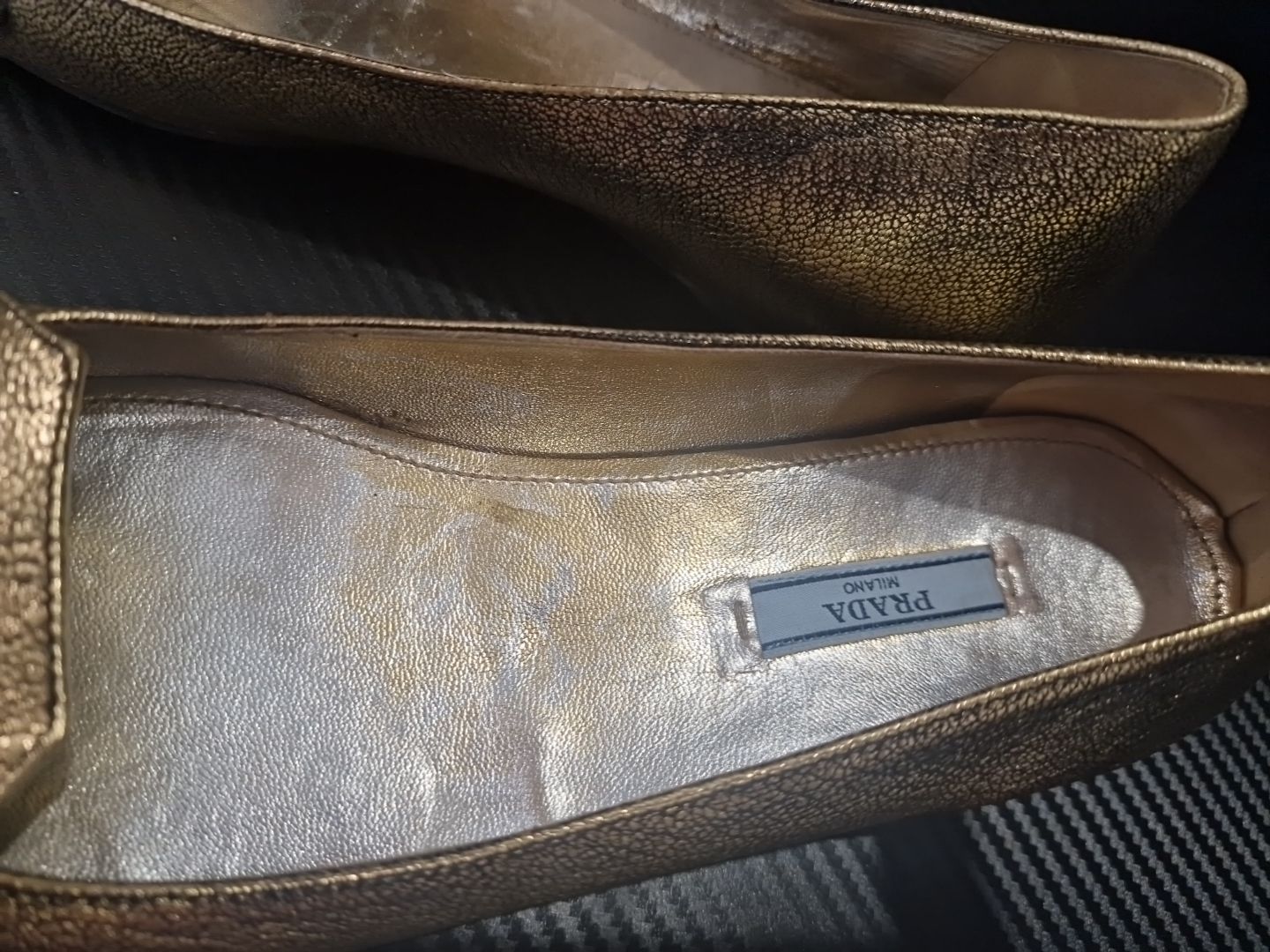 Prada Damenschuhe: Prada Mokassin, Ballerinas Gr.38.5 – Gebraucht aus Oberglatt ZH von Alischa1 2