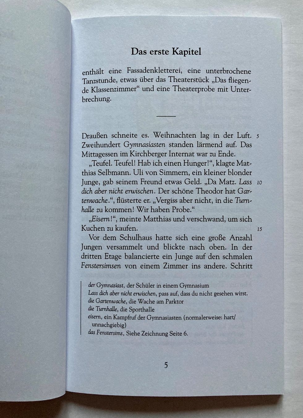 Libri: Das fliegende Klassenzimmer - Erich Kästner – Nuovo (secondo la descrizione) da Bubendorf venduto da Alpenheidi 4