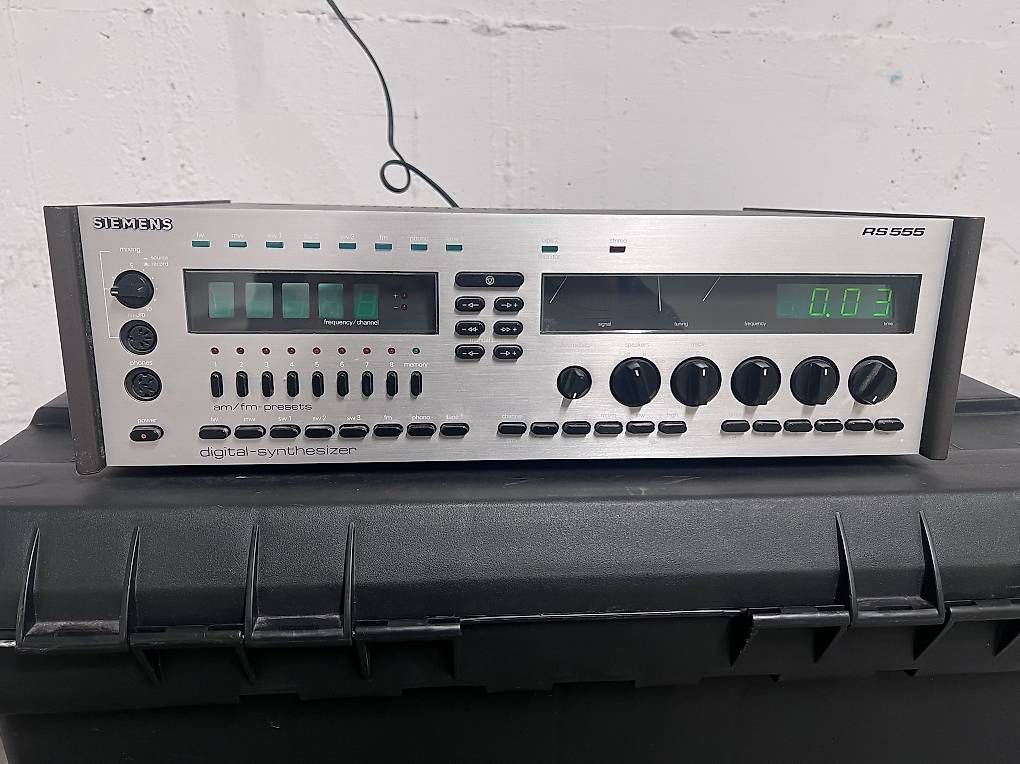 Amplificatori: Siemens RS-555 Amplifier Tuner – Usato da Spreitenbach venduto da env_tk78 1