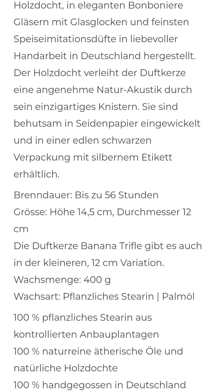 Kerzen: ZARYA Duftkerze Banane 1 Stk. – Neu (gemäss Beschreibung) aus Wallisellen von misnenes 3