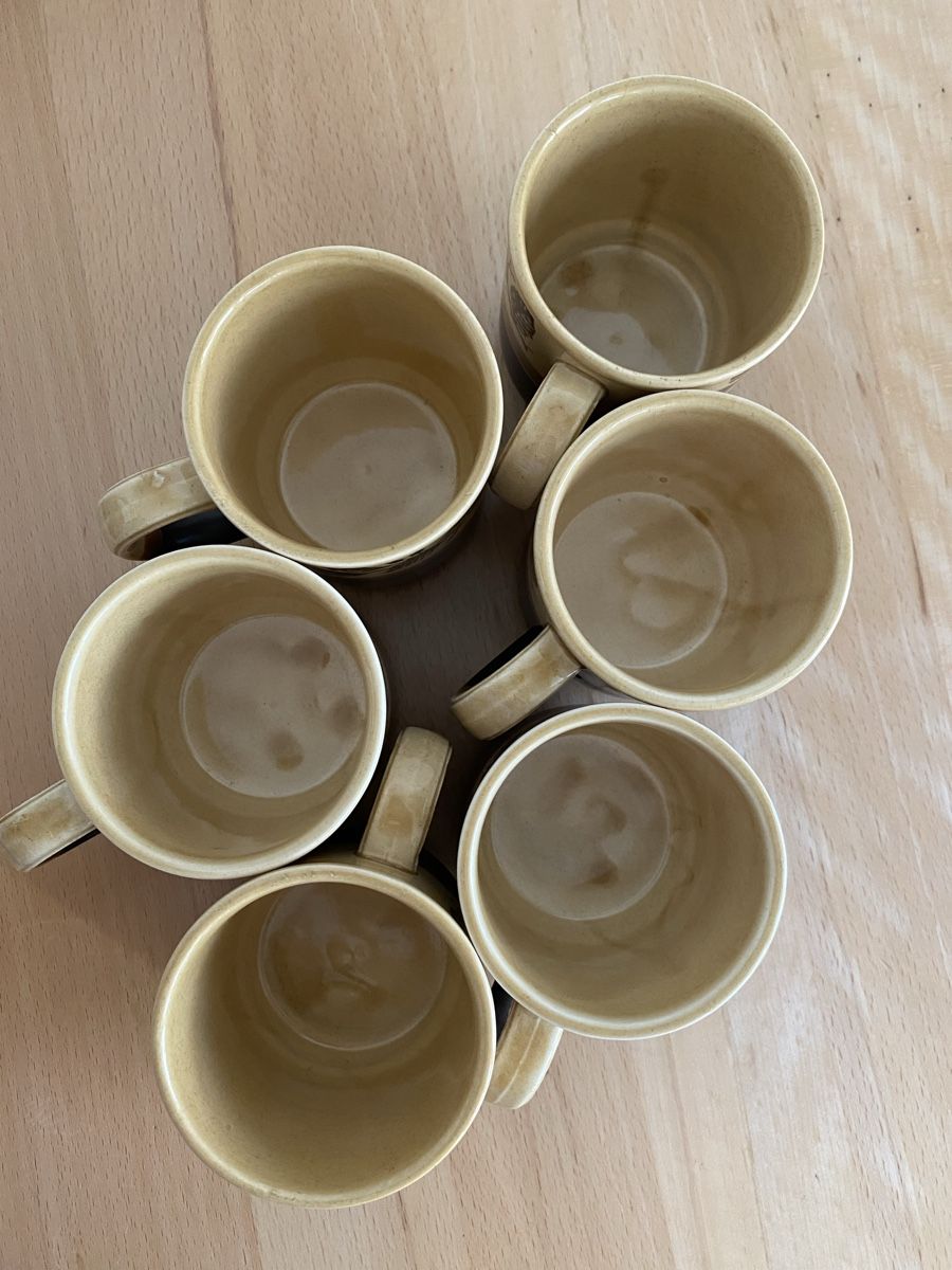 Tazze: 6 Kaffee/Tee Tassen Biltons England  – Usato da Schwarzenburg venduto da Michellu 3