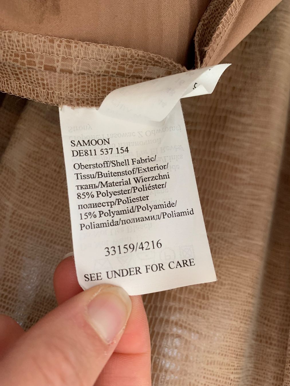 Giacche: Vintage SAMOON Jacke Gr. L / XL – Usato da Fislisbach venduto da KolibriSecondhand 8