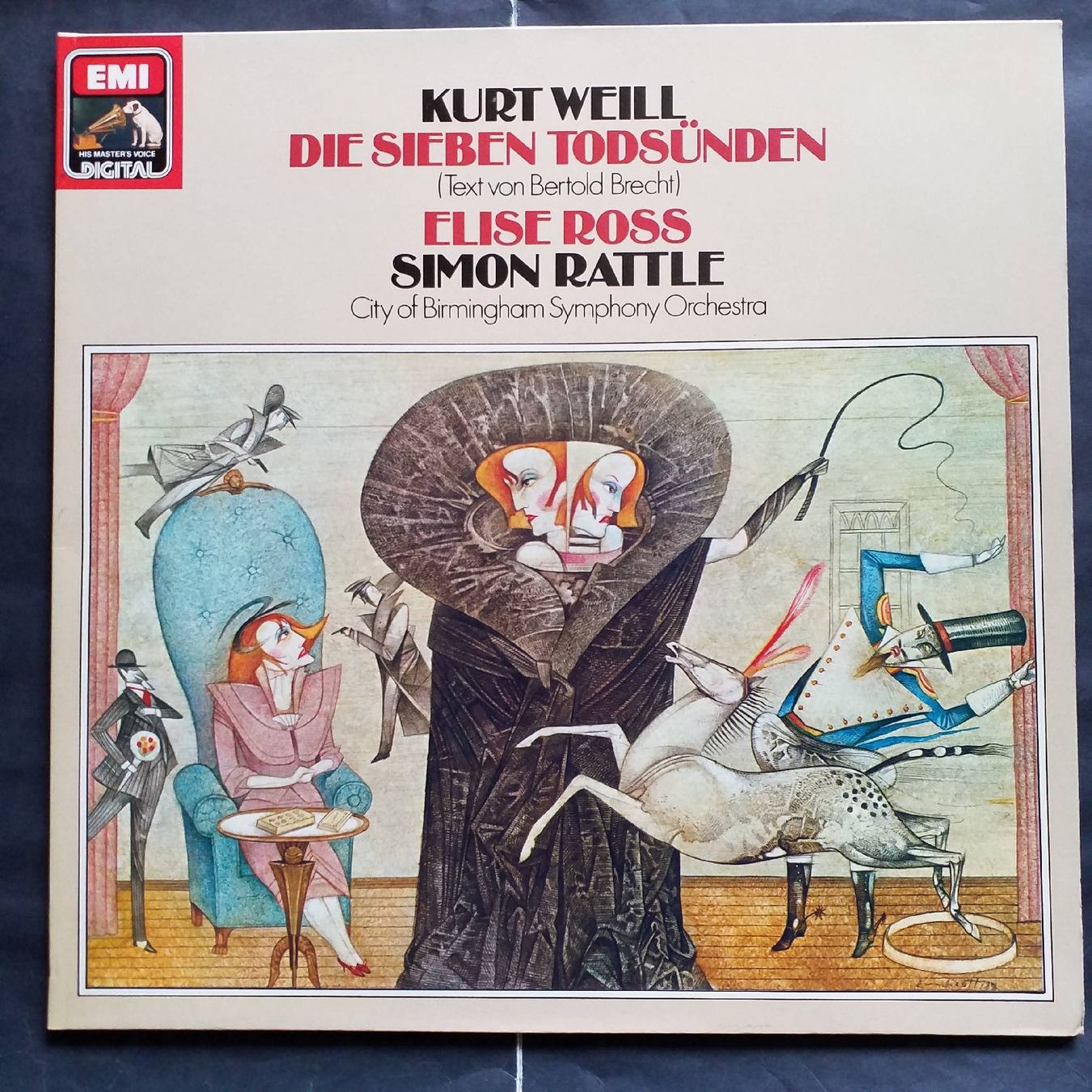 Dischi in vinile: KURT WEIL,  die sieben .......... 1st press  - NEW - – Nuovo (secondo la descrizione) da Yverdon-les-Bains venduto da Jacotreut