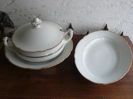 Set Suppenschüssel und Platten