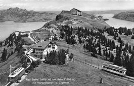 Rigi Staffel kulm Standseilbahn Spielzeugeisenbahn