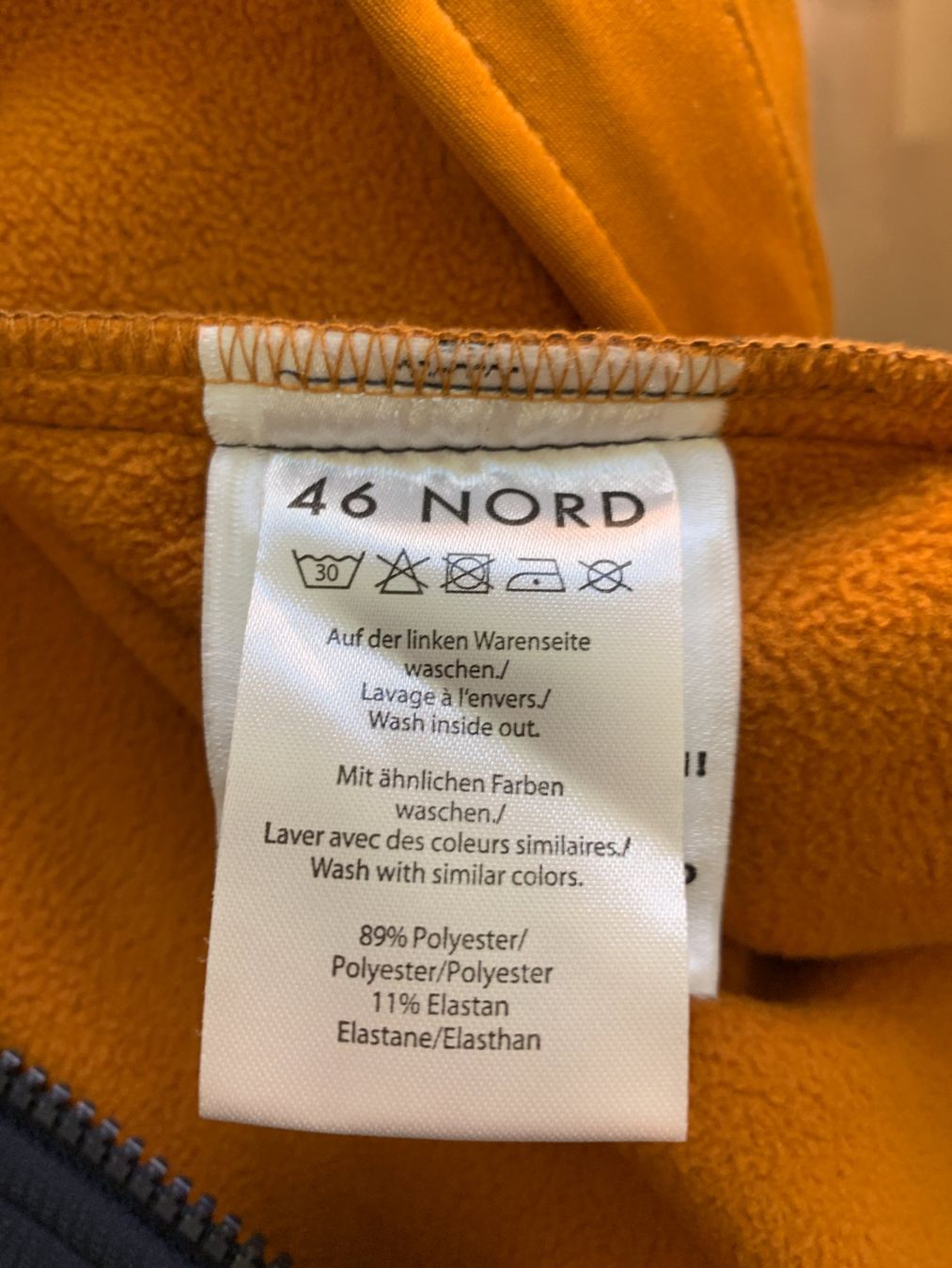 46 Nord Vestes: 46 Nord Softshelljacke, Fleecefutter, Navy, Grösse M – D'occasion à Zürich par lor_s6l8 2