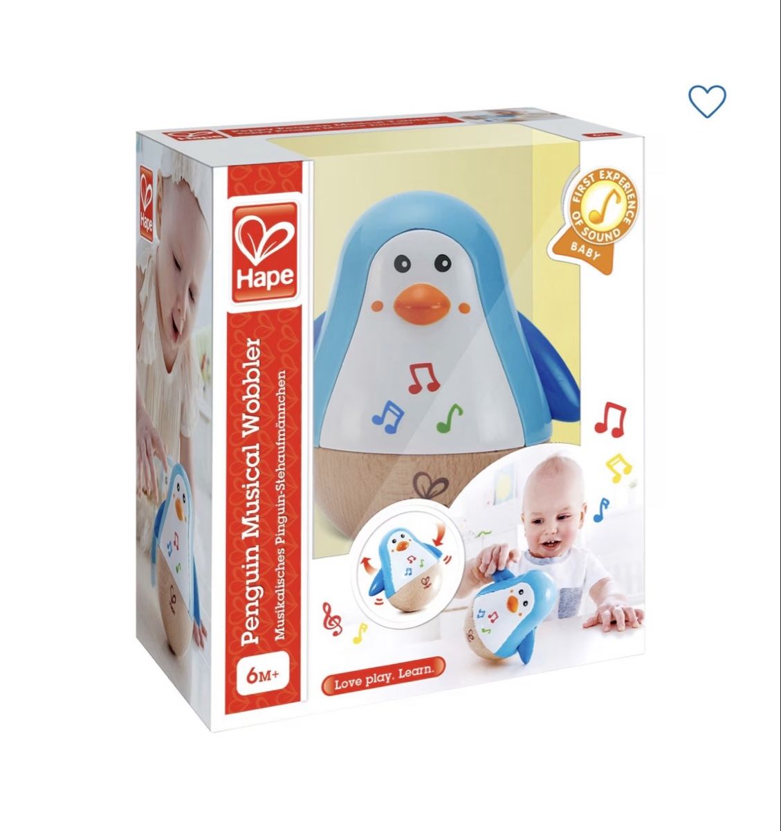 Hape Giocattoli: Hape Penguin Musical Wobbler – Usato da Zürich venduto da KrisZH 2