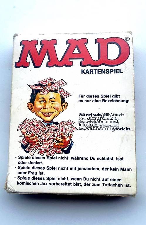 Parker Giochi: MAD Kartenspiel von Parker – Usato da Gümligen venduto da VIN-TAGE-ZONE 2