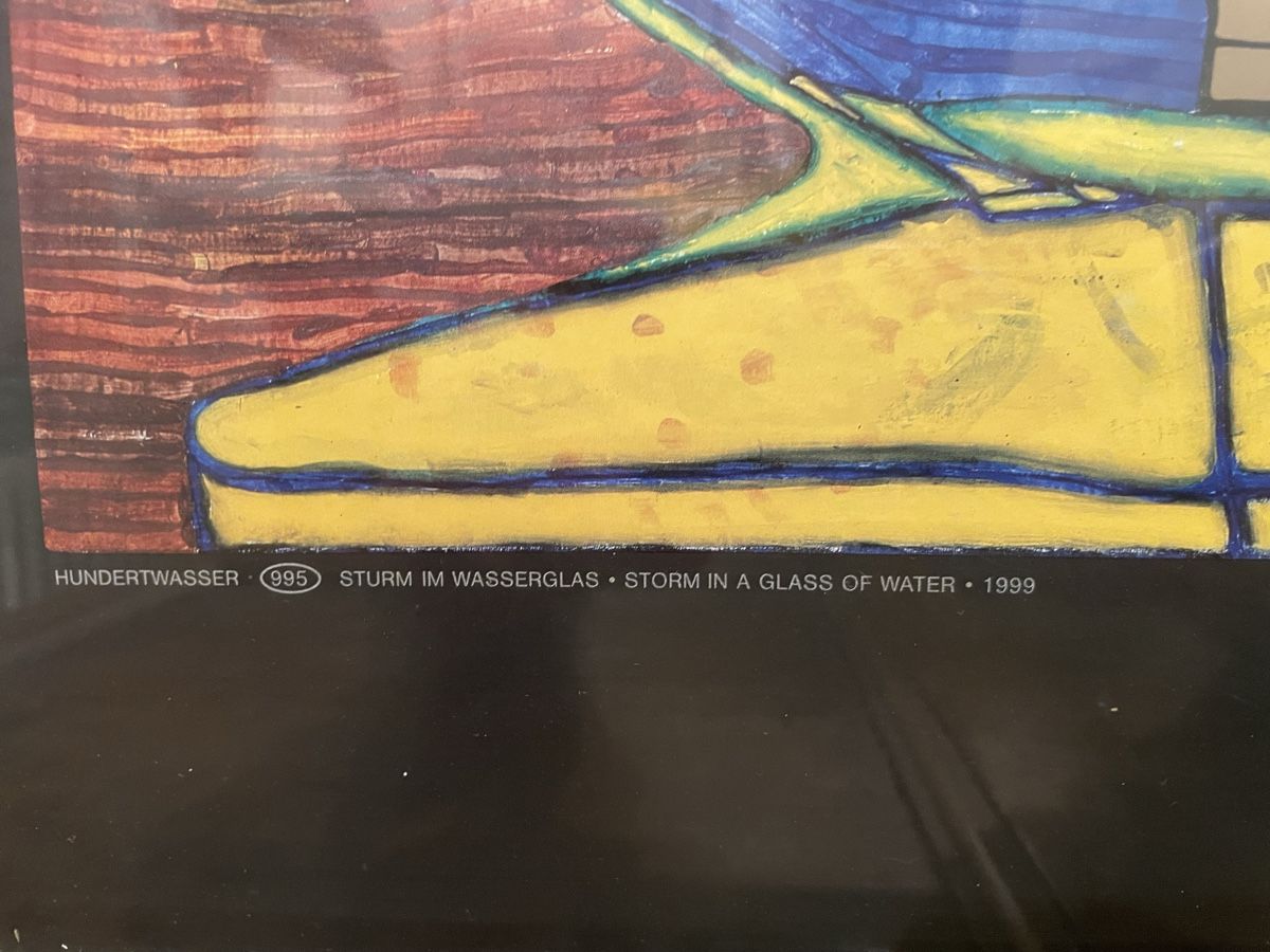 Foto & Immagini: 5 Hundertwasser-Kunstdrucke, gerahmt - Set – Usato da Wallisellen venduto da Raspberrypi 8