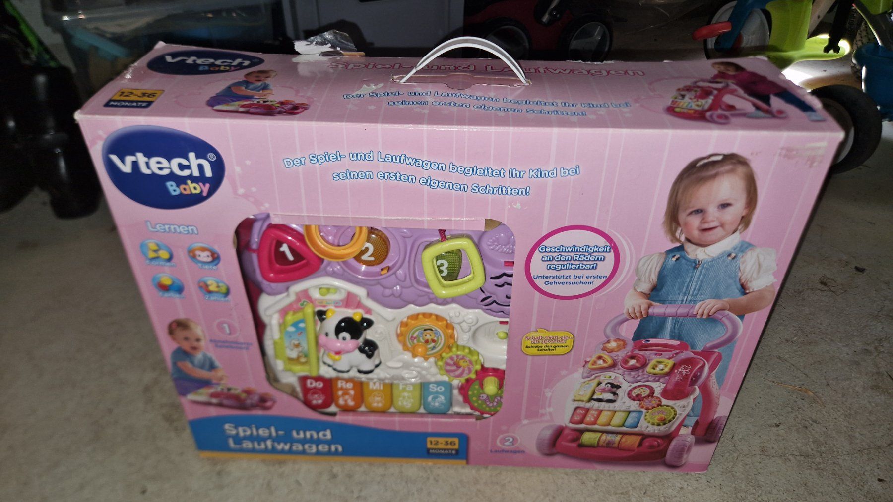 Véhicules pour enfants: Lernlaufwagen – D'occasion à Linthal par nat_gp2j