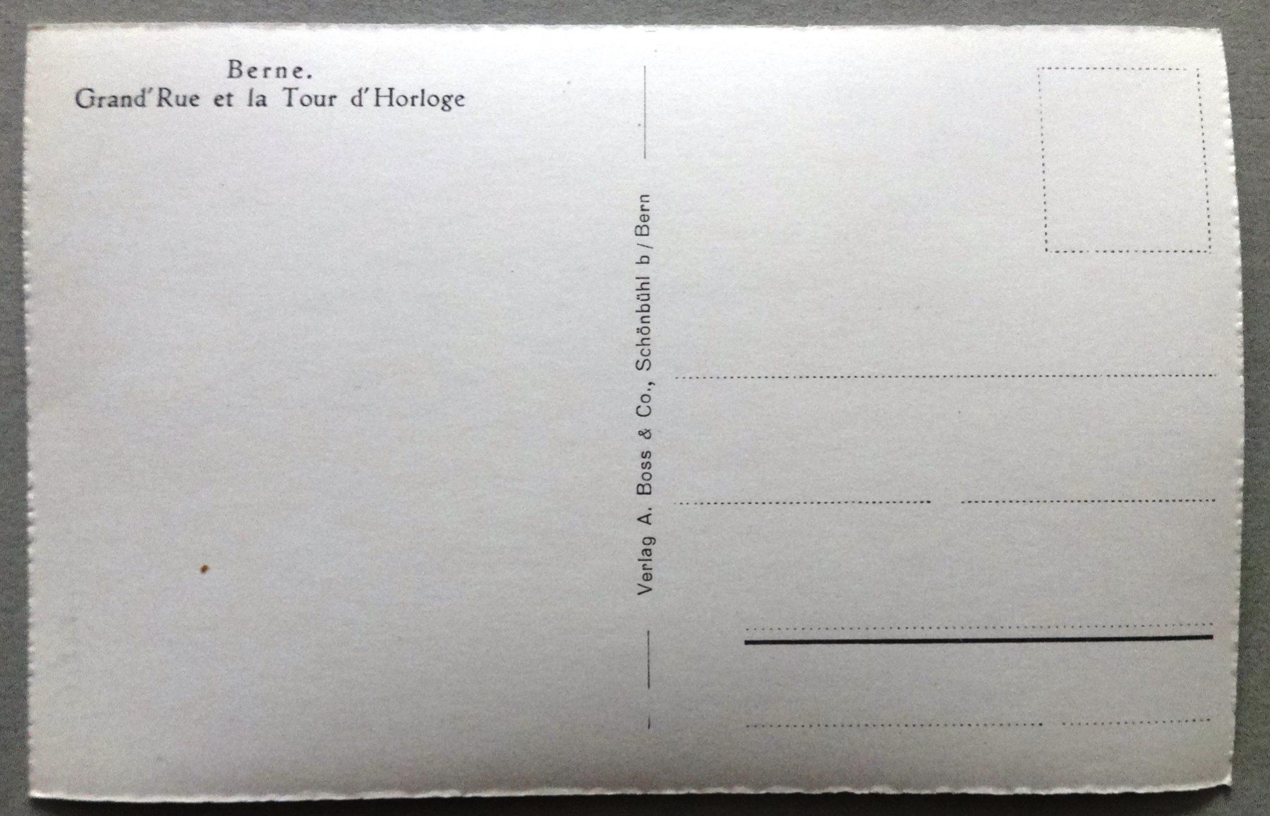Cartoline postali: Bern - Kramgasse mit Zeitglocken – Usato da Fétigny venduto da Billy2miny 1
