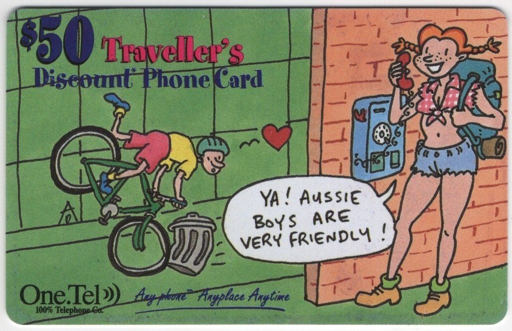 Telefon- & Taxkarten: australische COMIC Prepaid Telefonkarte – Gebraucht aus Eglisau von Chperfins