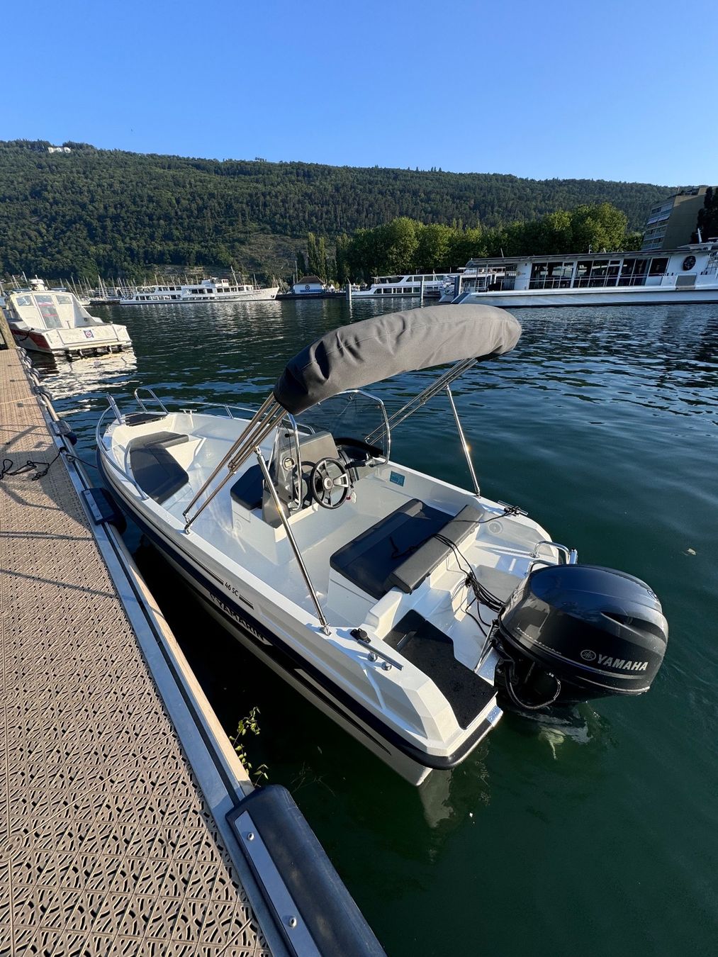 Yamarin Barche: Yamarin 46SC mit Bootsplatz – Usato da Biel/Bienne venduto da BootszentrumBiel 2