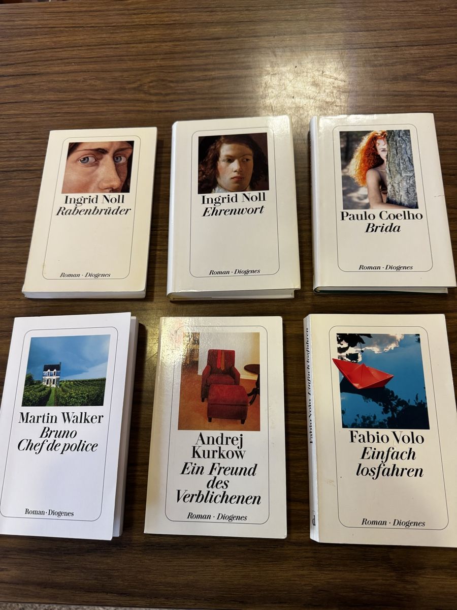 Livres: Bücherpaket 6 Romäne Diogenes Verlag – D'occasion à Meiringen par kradat
