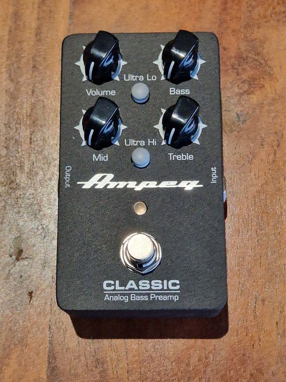 Ampeg Classic Analog Bass Preamp Kaufen auf Ricardo