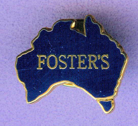 Placchette & Badge: FOSTER'S  Bier – Usato da Winterthur venduto da Sammleroase