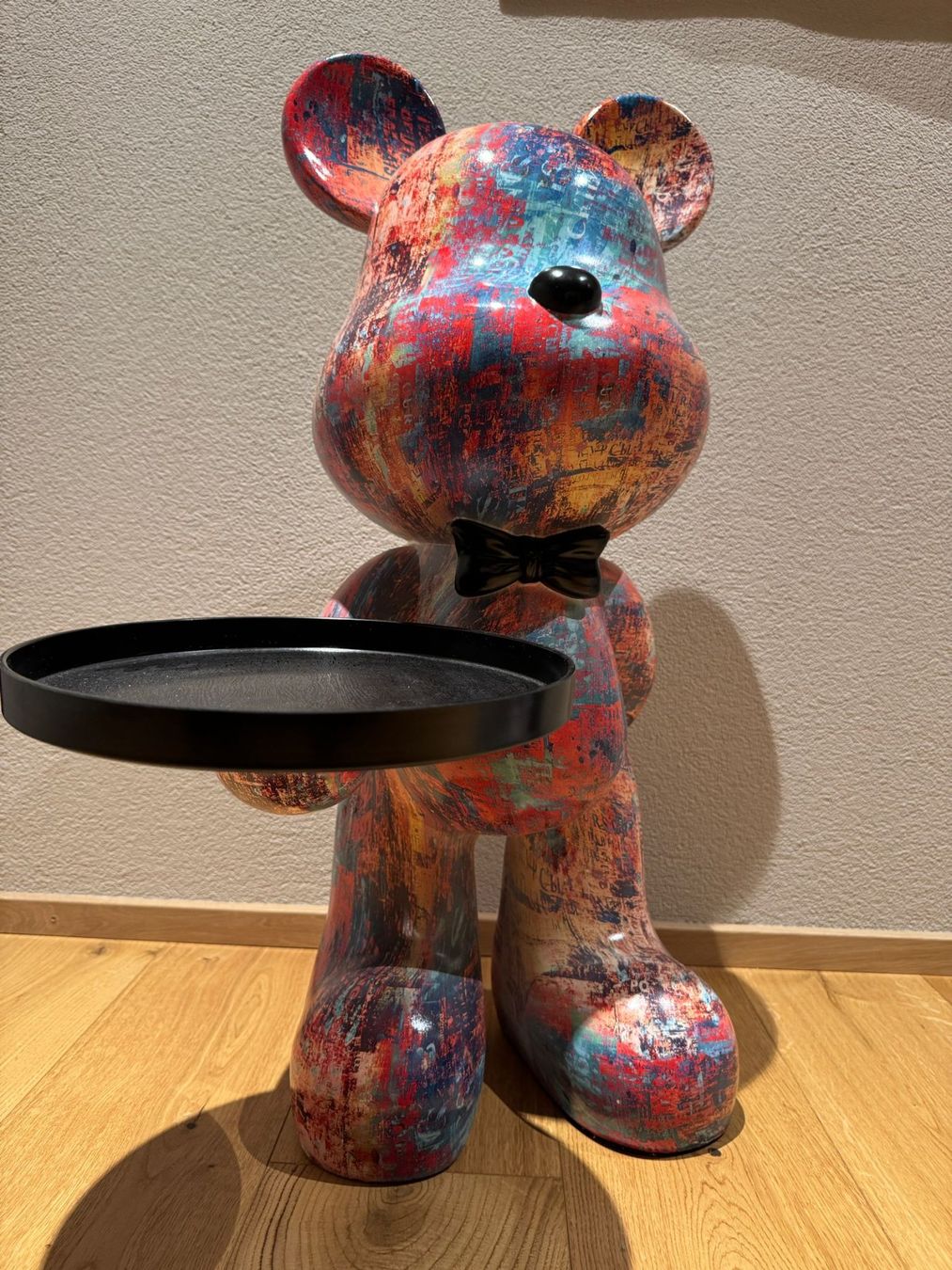 Statuette: Dekorative Bärenfigur mit Tablett - Street Art Design – Usato da Tägerwilen venduto da Swiss-Ricardo 5