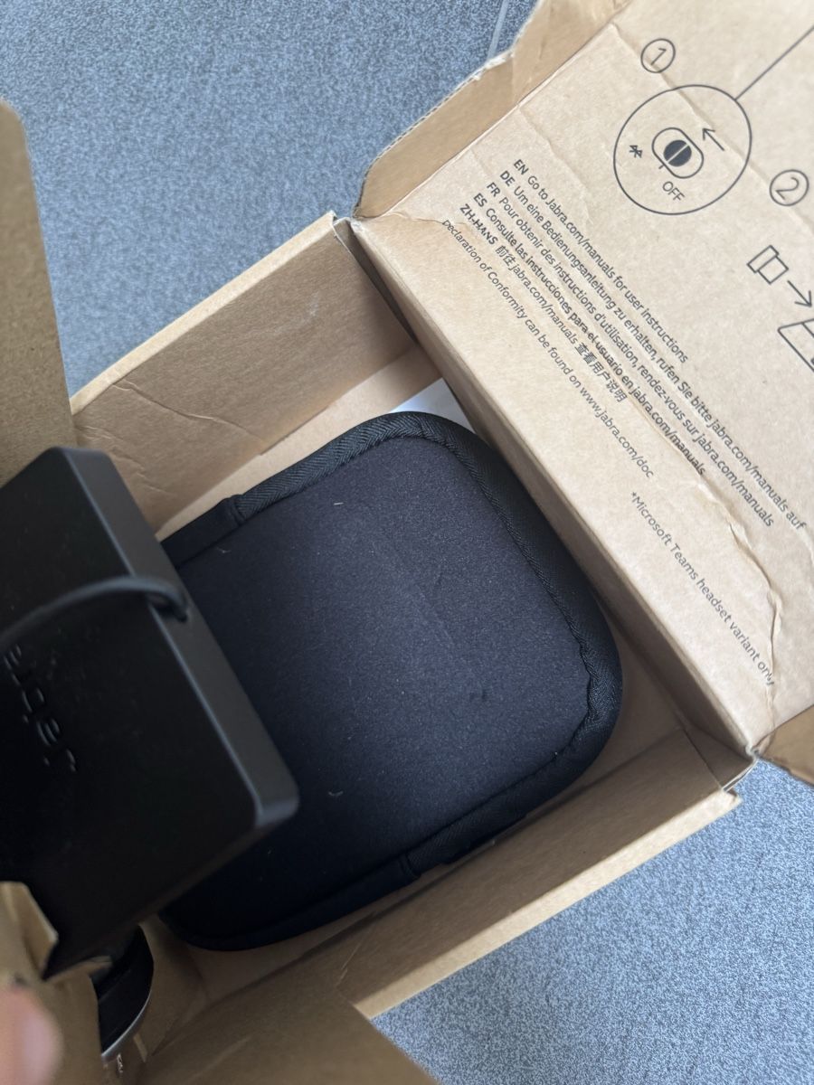 Jabra Cuffie: Jabra Evolve 65 SE UC Stereo Headset mit Link380A Stand – Nuovo (secondo la descrizione) da Winterthur venduto da Sjull 3