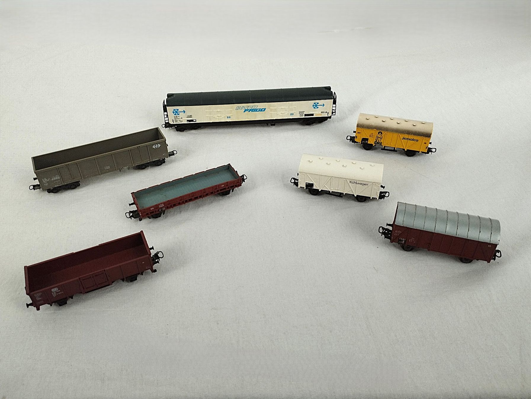 Trains électriques: MÄRKLIN Güterwaggons diverse HO – D'occasion à Schübelbach par Restwert_Schubelbach
