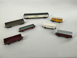 MÄRKLIN Güterwaggons diverse HO