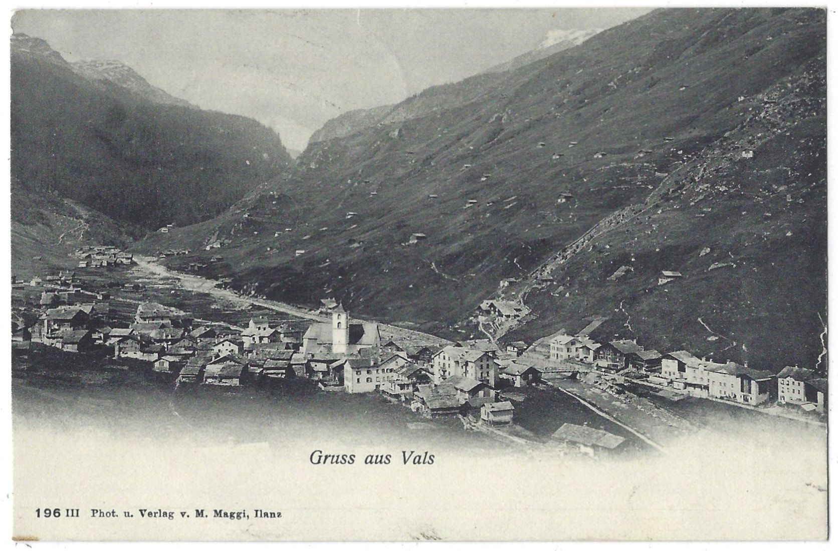 Cartoline postali: Gruss  aus  Vals – Usato da Bütschwil venduto da Jackson1A