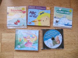 5 Kinder-CDs (Bär): Kleine Eisbär Drache Kokosnuss Wissen