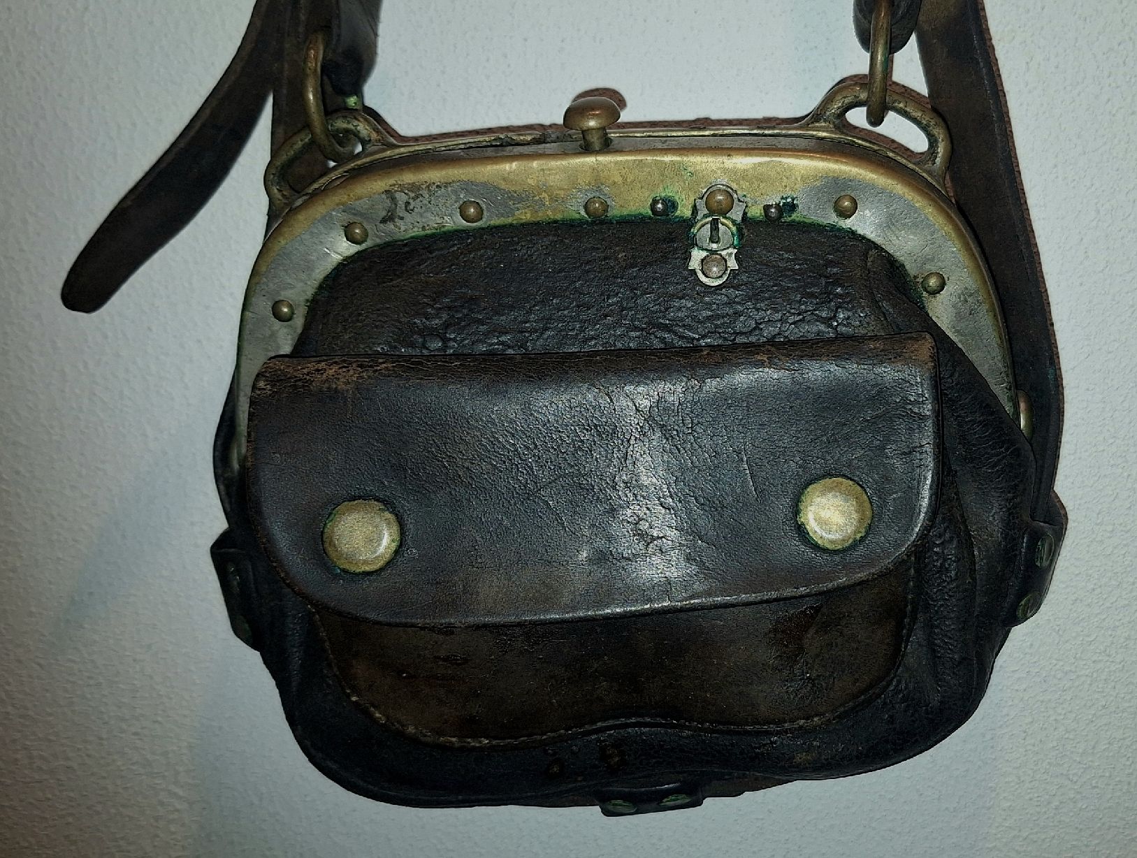 Borse: Antike-Handgefertigte Schaffner/Ledertasche ! – Usato da Emmenbrücke venduto da abu_9mj8 2