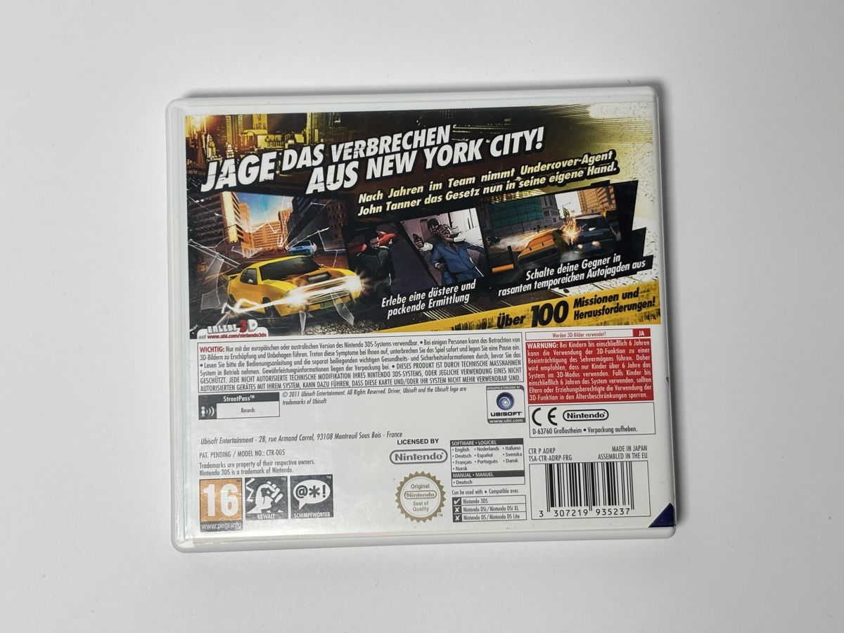 Spiele: Driver Renegade 3D Nintendo 3DS gioco usato – Gebraucht aus Gordola von kar_gy5g 1