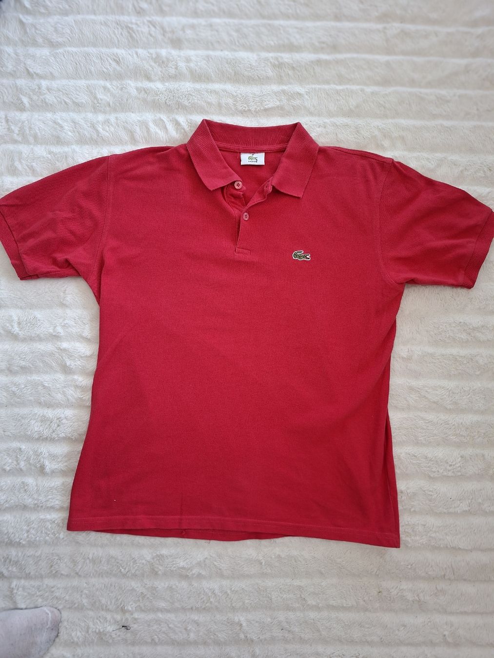 Lacoste Polo-Shirts: Polo Lacoste rouge, – Gebraucht aus Renens VD von ser_j2fn 4