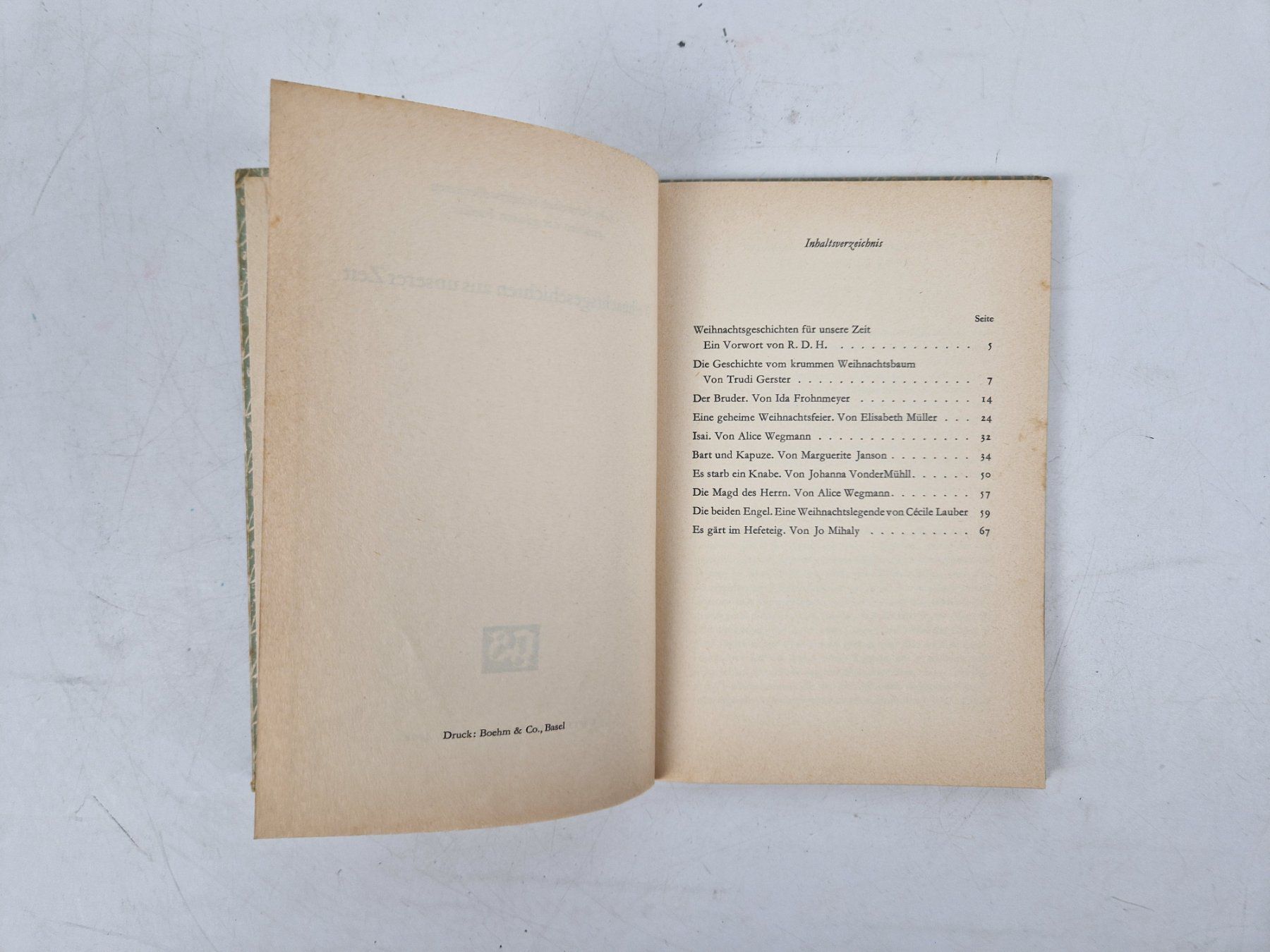 Libri: Buch "Weihnachtsgeschichten aus unserer Zeit" – Usato da Muhen venduto da Restwert_Muhen 2