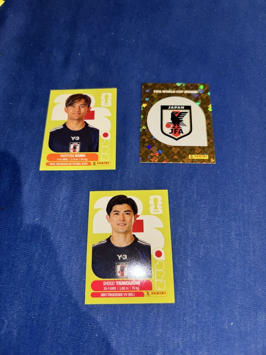Panini Carte collezionabili: Japan 3x panini – Nuovo (secondo la descrizione) da Olten venduto da Melxnie_46