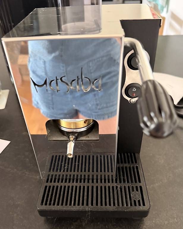 Kaffeemaschinen & Espressomaschinen: Masaba Espressomaschine inkl. diversen Kaffeepads – Gebraucht aus Stettfurt von Annili87
