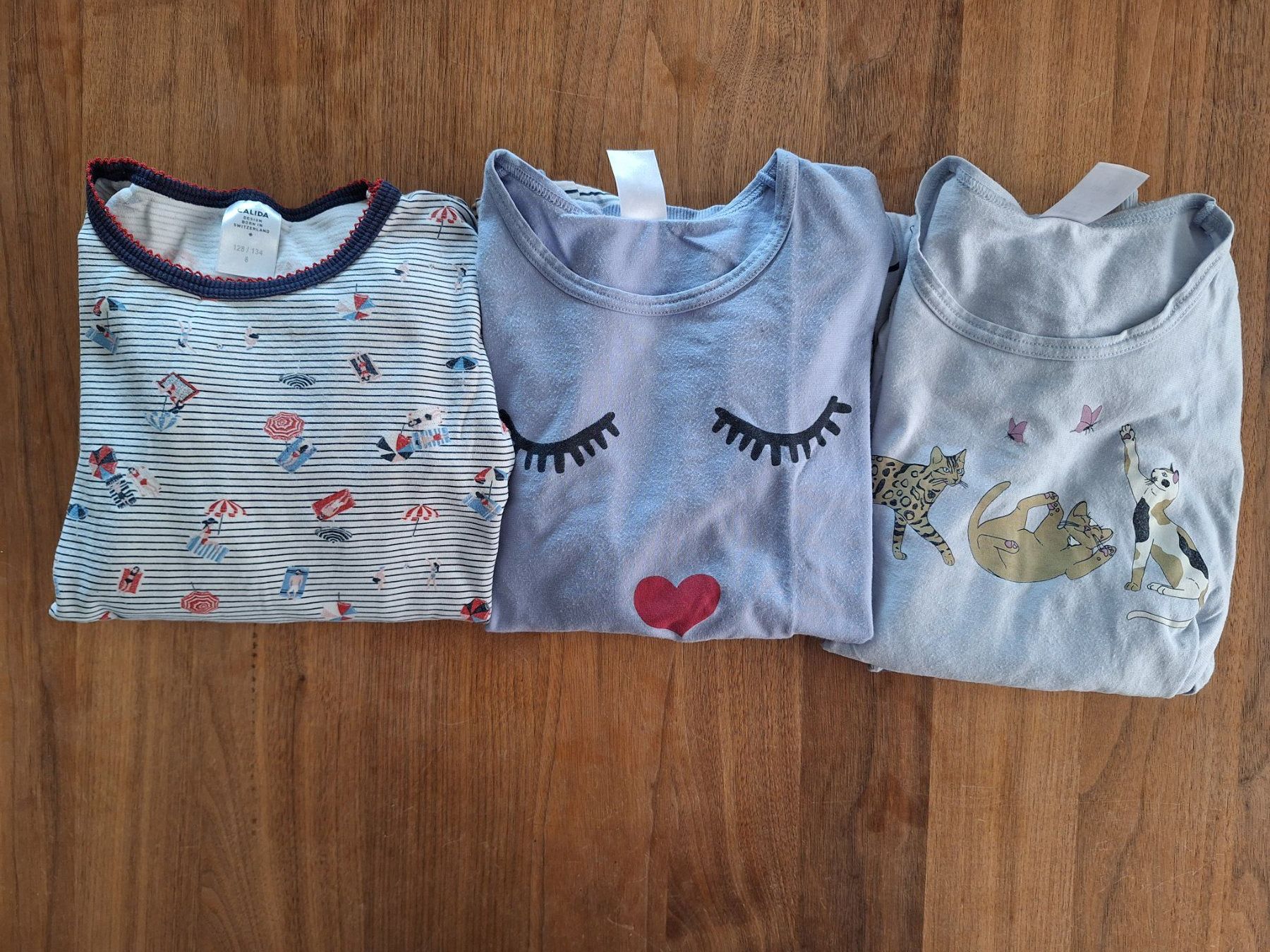 Calida Pigiama & Simili: 3x Langarm Pyjama von Calida Grösse 128/ 134 – Usato da Zürich venduto da Candid85