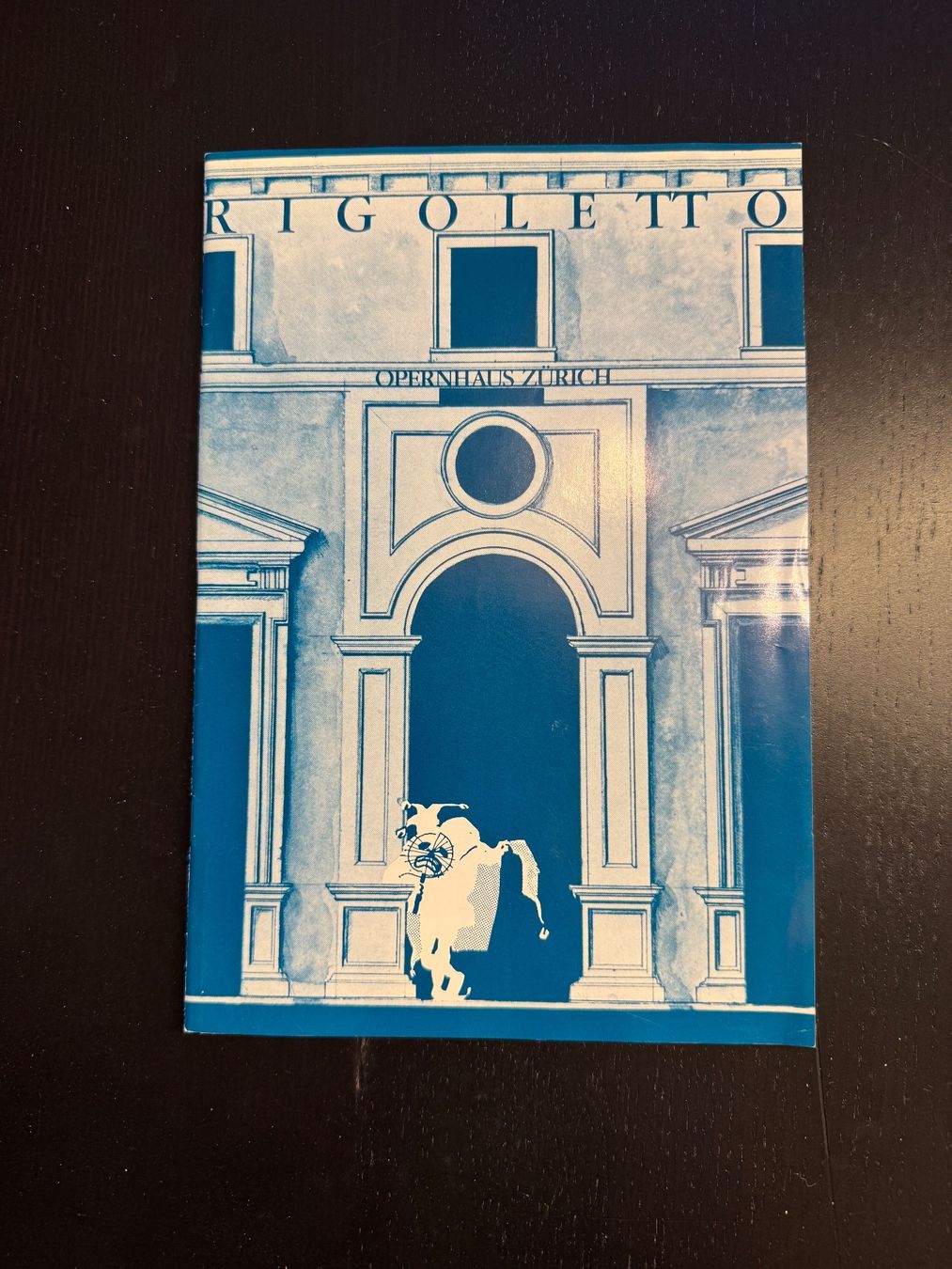 Documenti: Rigoletto Opernhaus Zürich Programmheft 1992 – Usato da Erstfeld venduto da Uhu1980