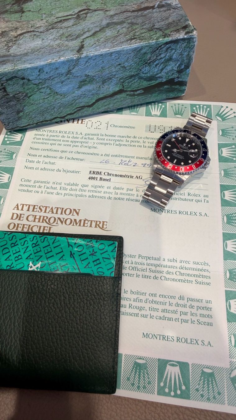 Rolex Uhren: Rolex GMT 16710 Full Set 1999 – Gebraucht aus Randogne von 2G1909 7