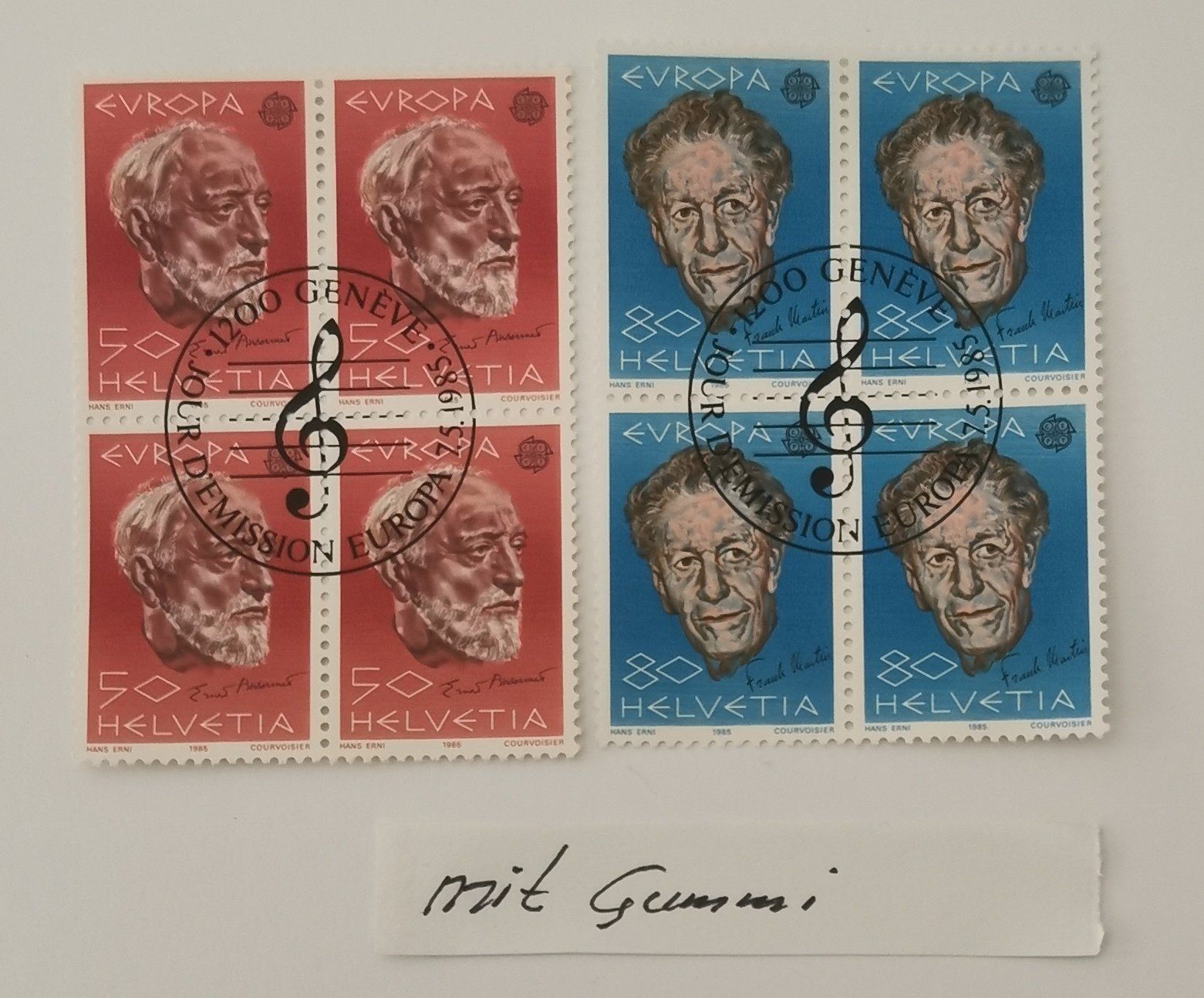 Tous les timbres: 1985 – Neuf (Voir description) à Aadorf par Chnorli-Furz