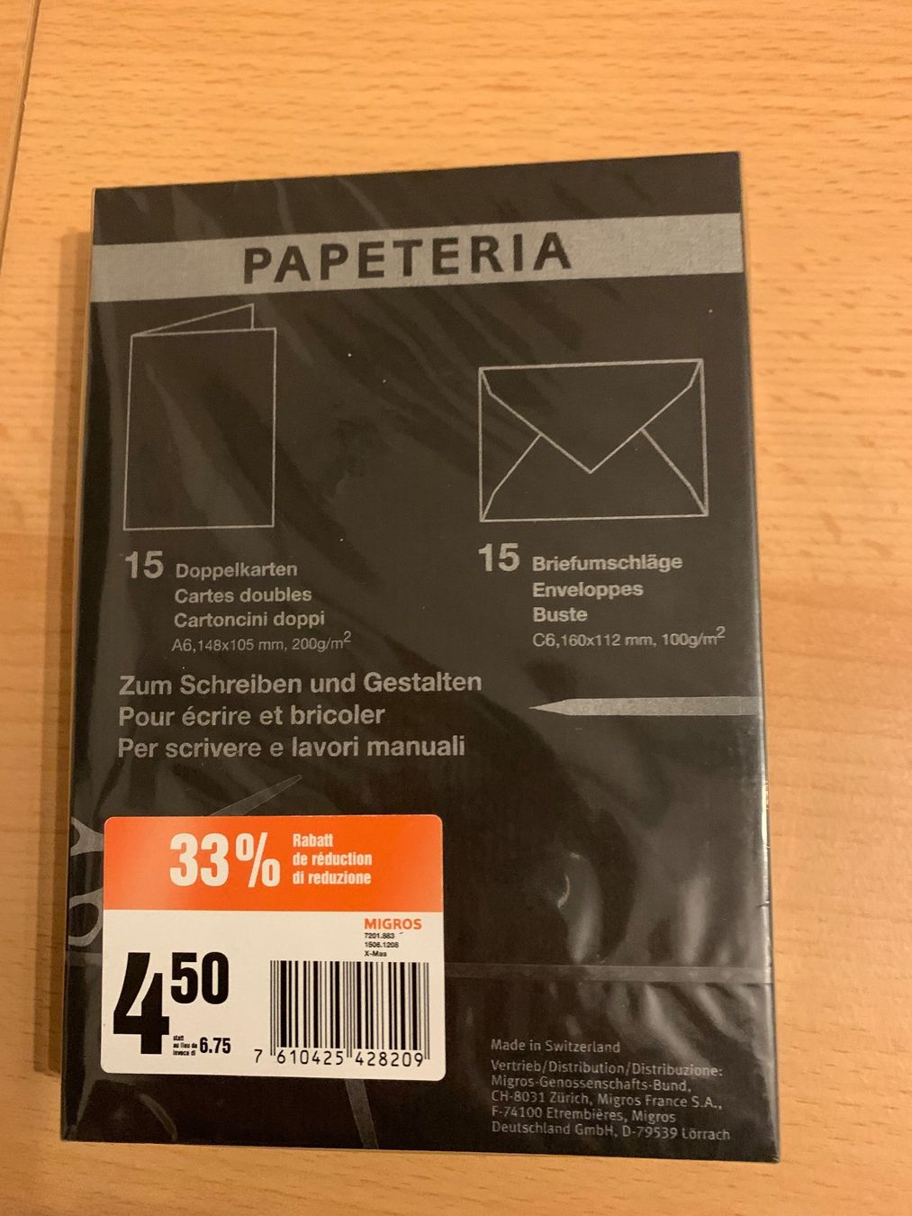 Cartoline: Doppel-Kärtli A6x2 mit Couvert – Nuovo e nell'imballaggio originale da Buelach venduto da Joeggu0