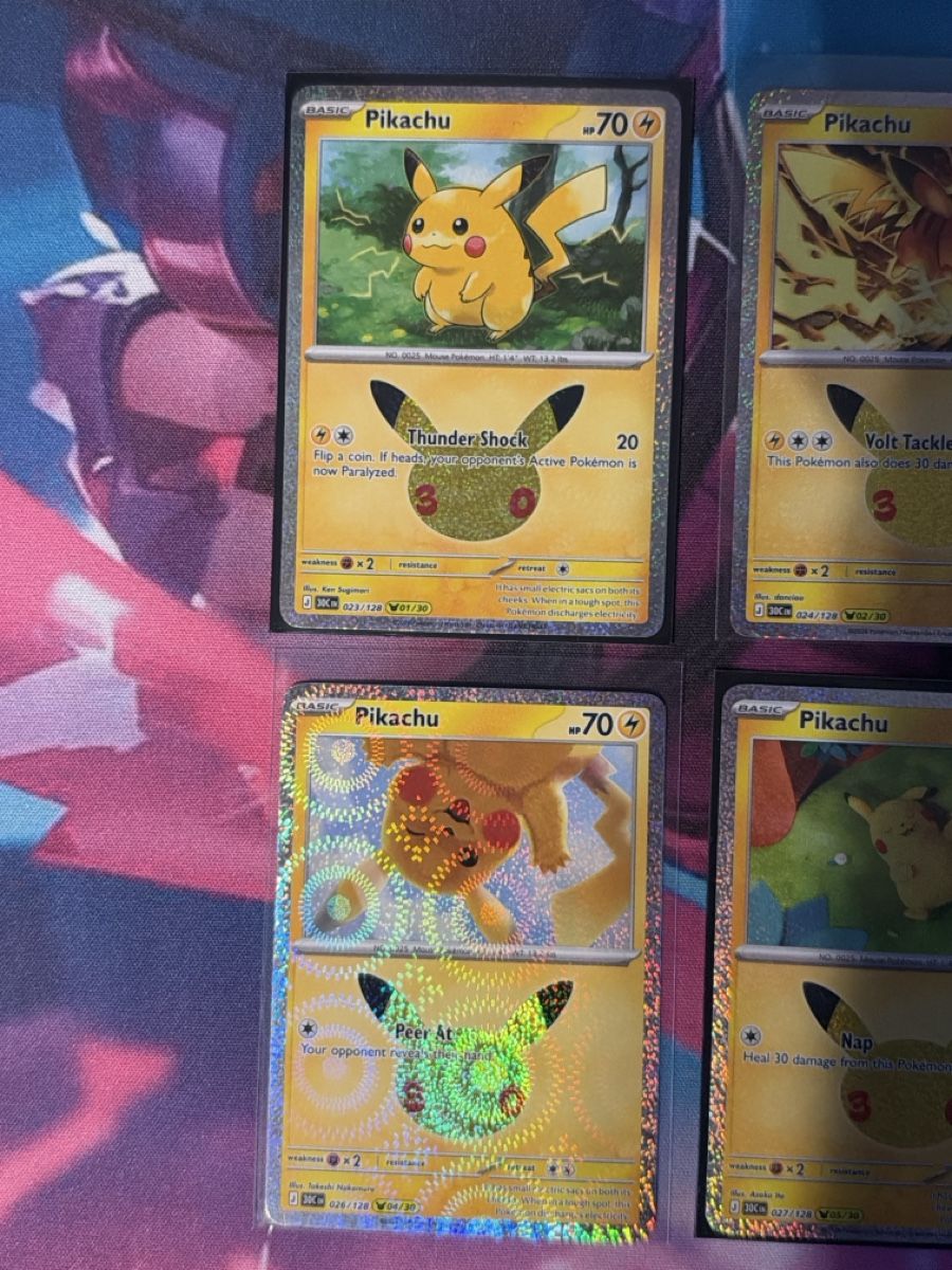 Pokémon Sammelbilder & Trading cards: Pokémon Pikachu 01-06 – Neu (gemäss Beschreibung) aus Fischbach LU von 00-hmc-00 1