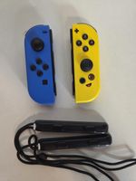 Nintendo Switch Joy-Con controllers blue yellow