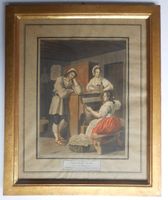 Costumes de Gersau. Kol. Aquatinta von Reinhard. 1819.