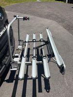 Fahrradträger für Anhängerkupplung 4 Fahrräder mit Beleuchtu