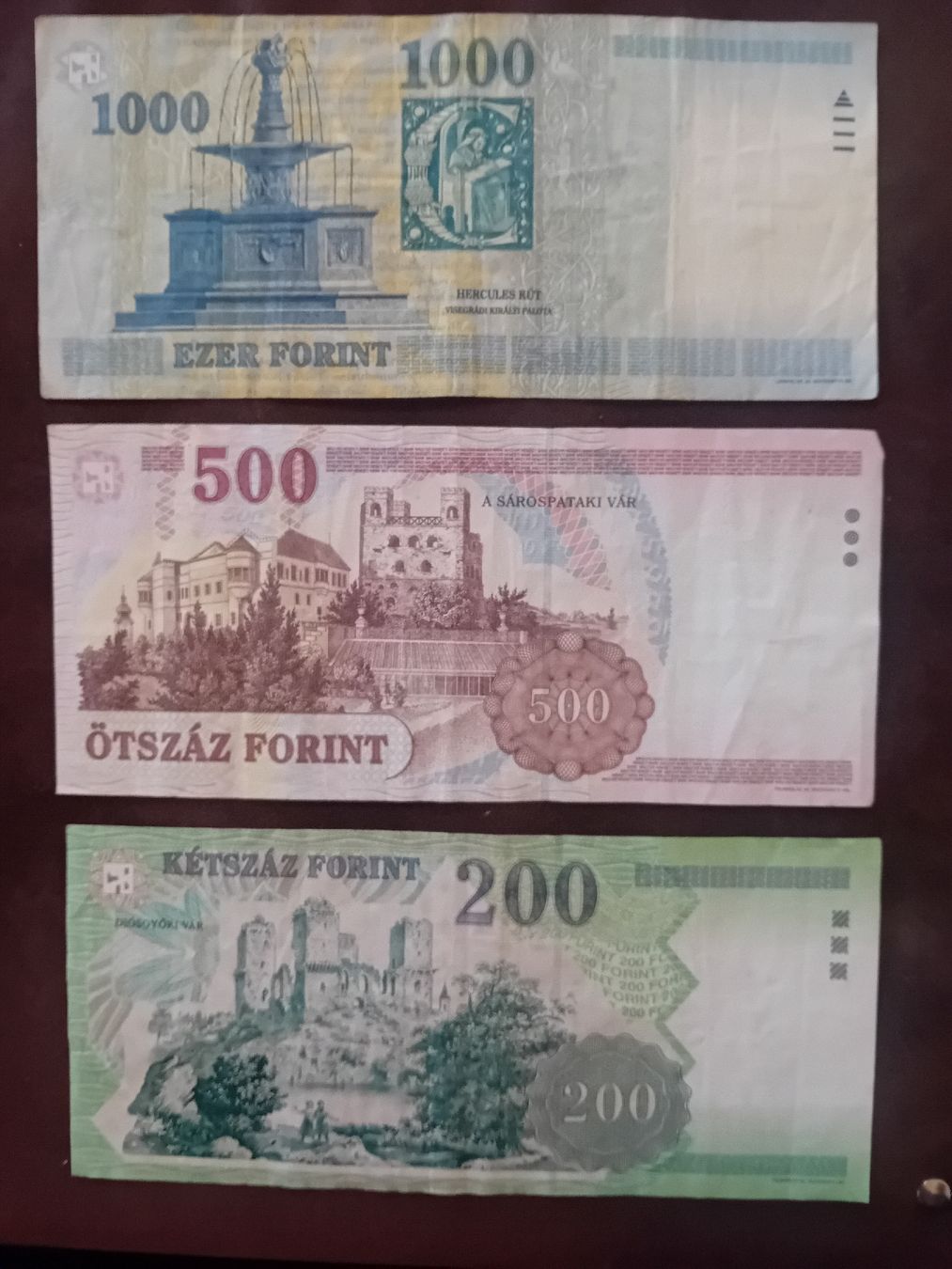 Banconote: 3 Banknoten Ungarn – Usato da Muralto venduto da Alex1912 1